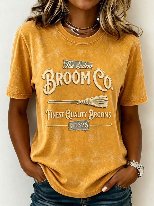 Women Text Letters Short Sleeve Tee T-shirt Crew Neck Casual Summer Top