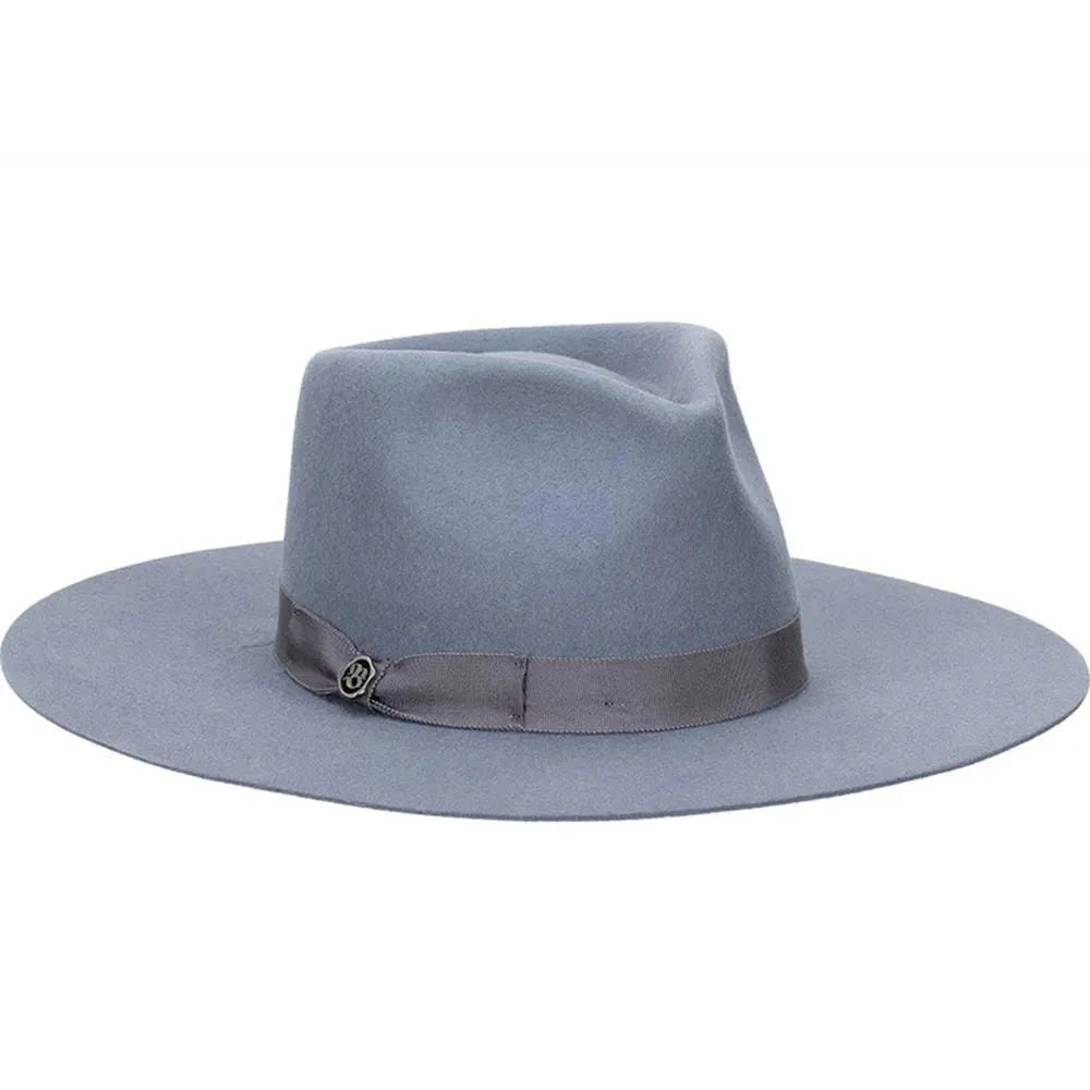 Biltmore Celebration - Wide Brim Premium Wool Felt Fedora Hat (Closeout)