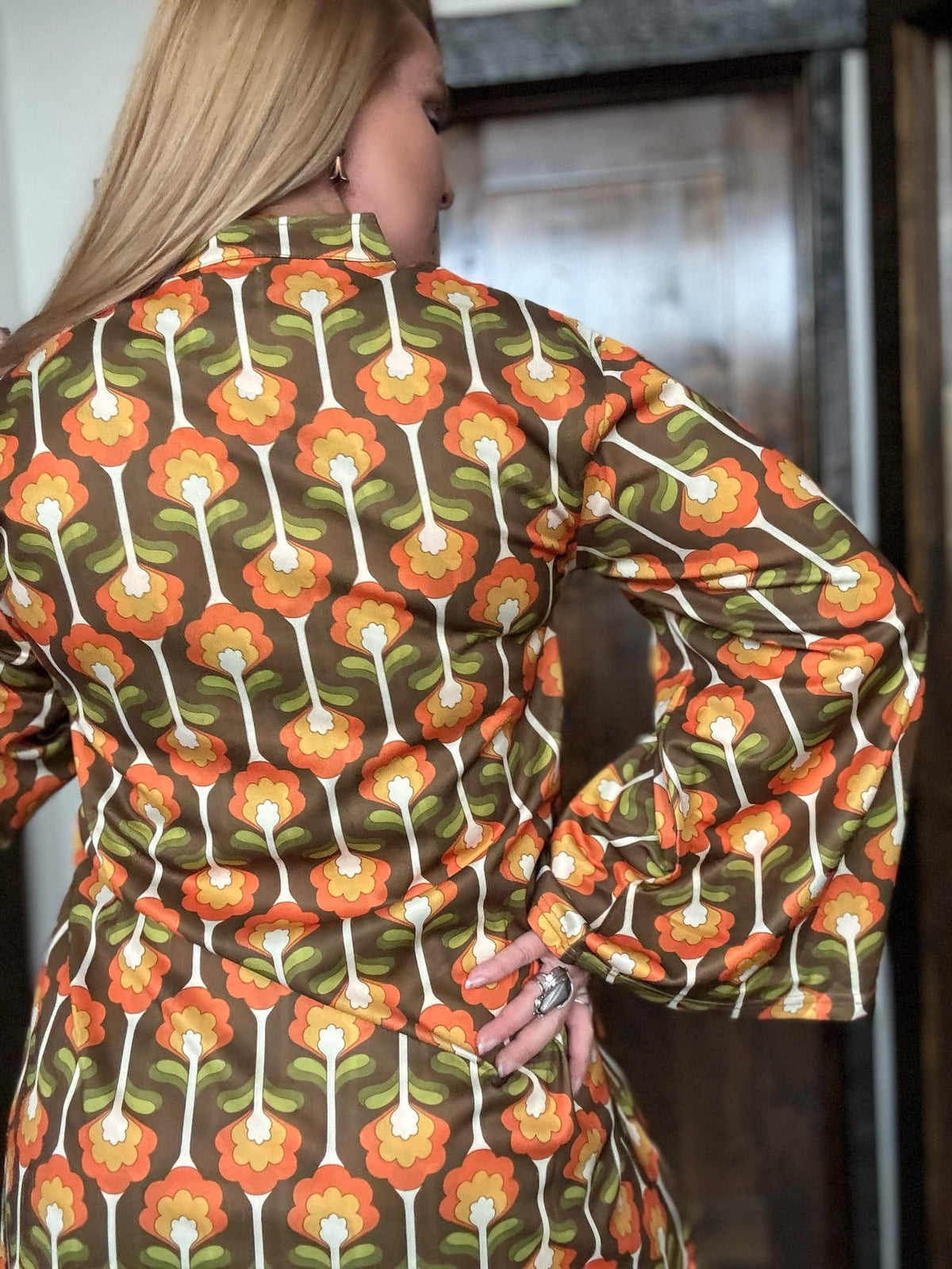 Cradle of Love Woman Retro Tulip Dress