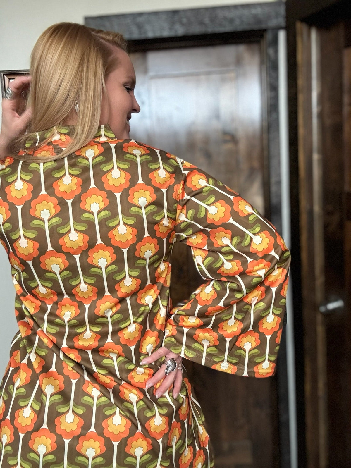 Cradle of Love Woman Retro Tulip Dress