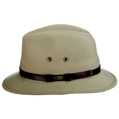 Scala Gable - Cotton Blend Fedora Hat