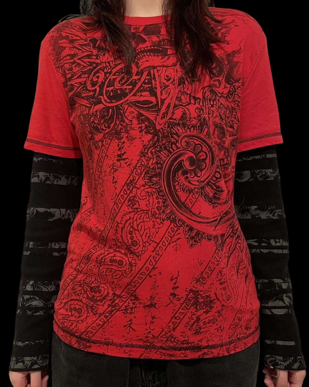 'DEAD RED' LONGSLEEVE