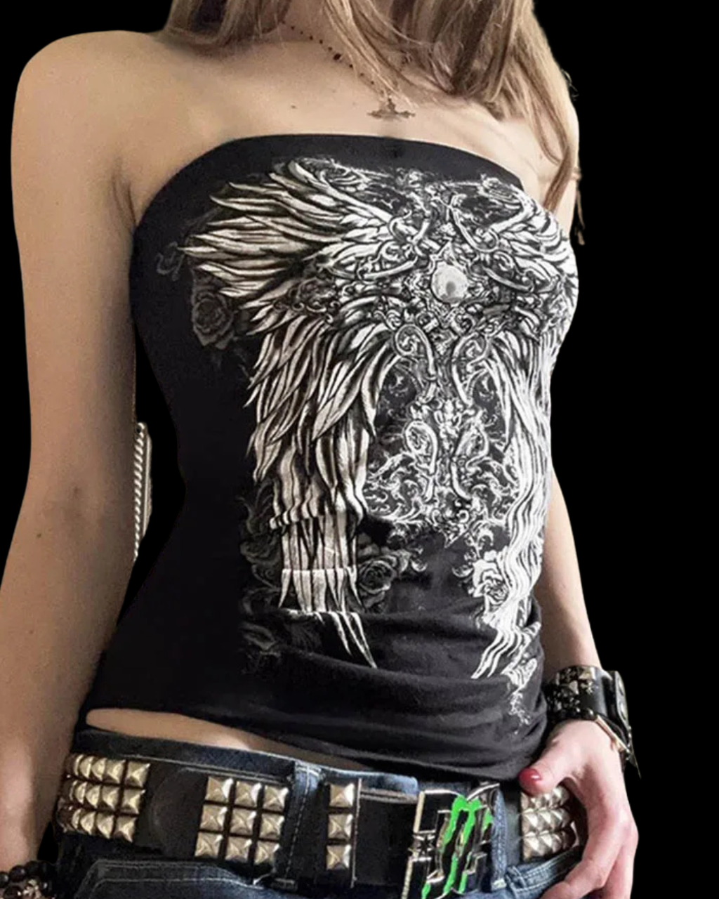 'DEATH WINGS' TUBE TOP