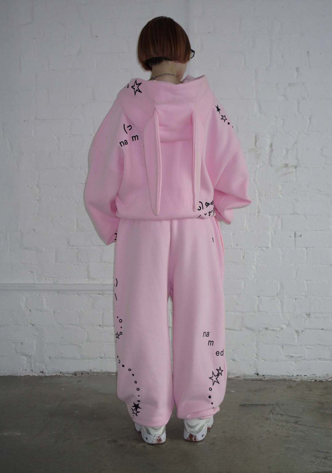 MALFUNCTION SWEATPANTS BABY PINK